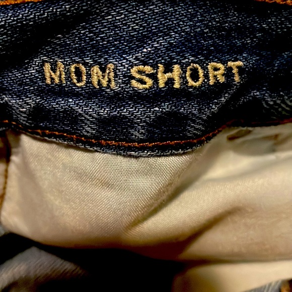 American Eagle Denim Mom Shorts Size 00 - Picture 4 of 6